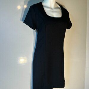 Vintage Studio NWT SZ12 Black classic short sleeve shift dress Vintage Wardrobe